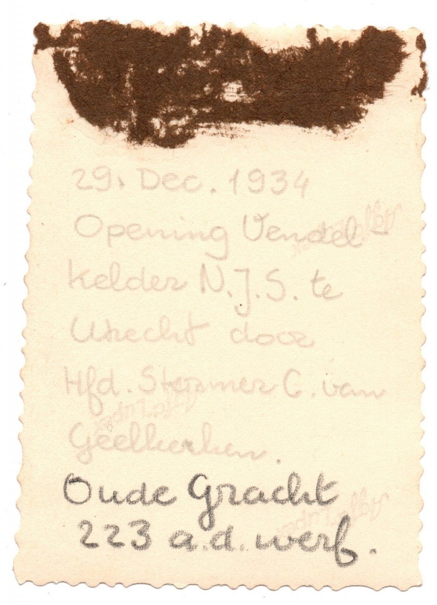 Original WWII Dutch Jeugdstorm photo Cornelis van Geelkerken in Utrecht — image 2