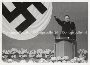 Original WWII Dutch NSB photo 'Carel Huygen'