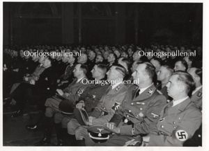 Original WWII Dutch SS photo 'Rauter & Schmidt in Amsterdam'