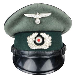 Original WWII German WH NCO pionier visor cap