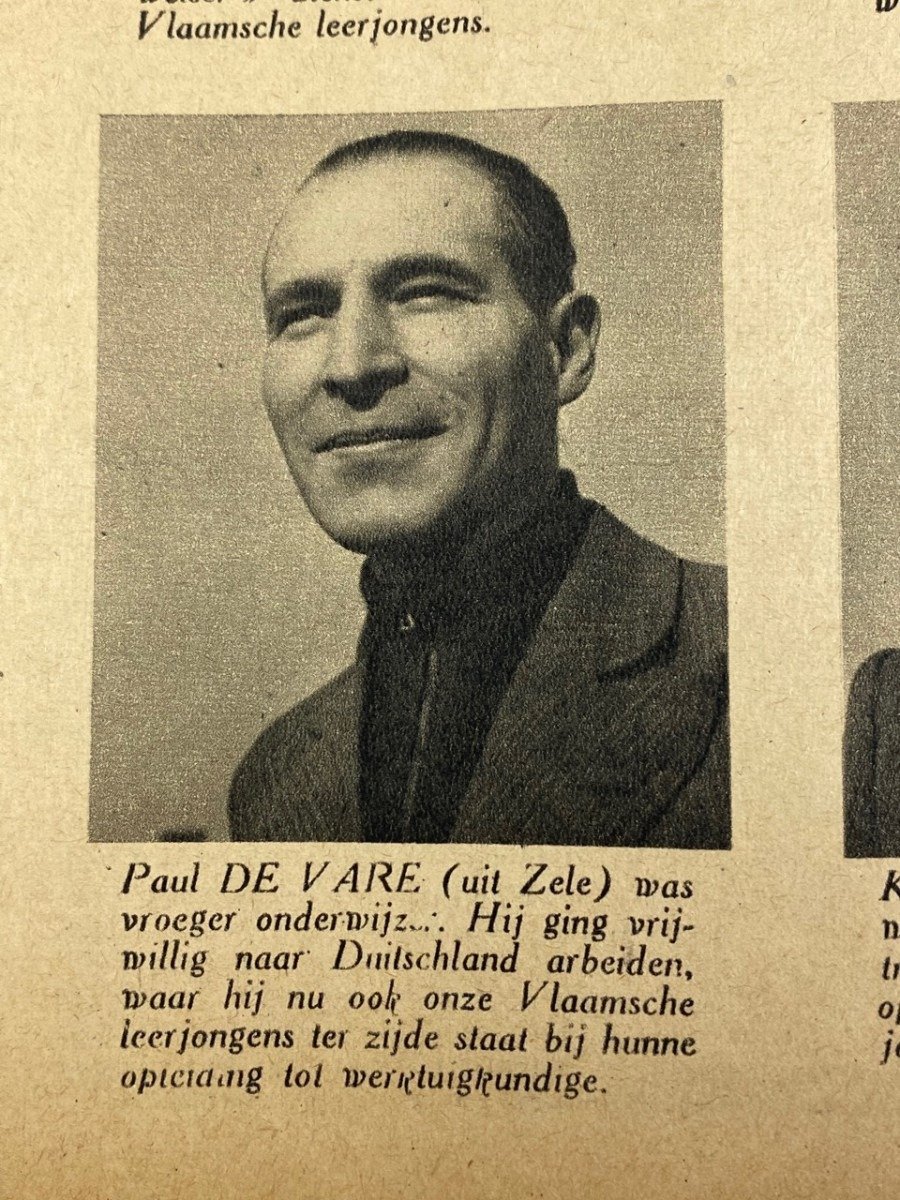 Original WWII Belgian collaboration magazine 'Belgian workers in Germany' — image 11