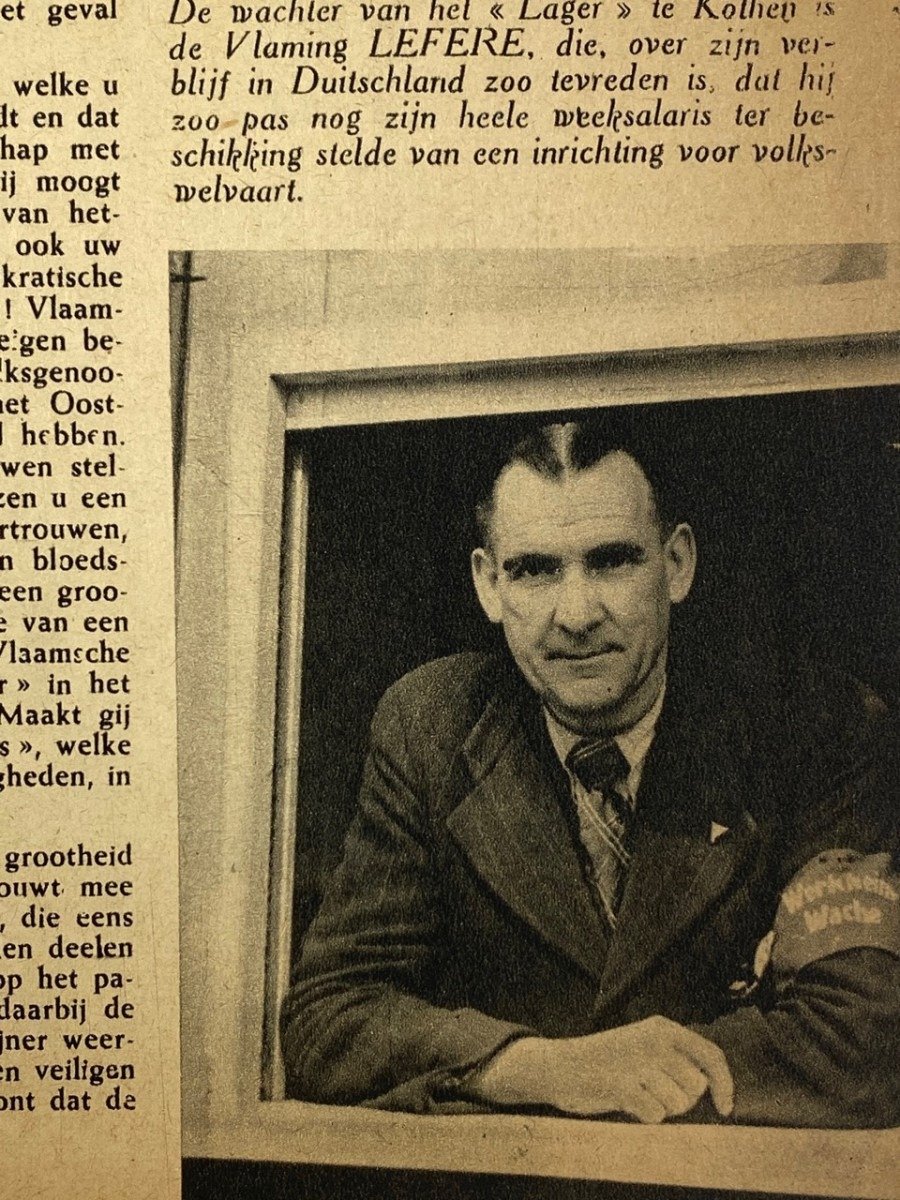 Original WWII Belgian collaboration magazine 'Belgian workers in Germany' — image 14