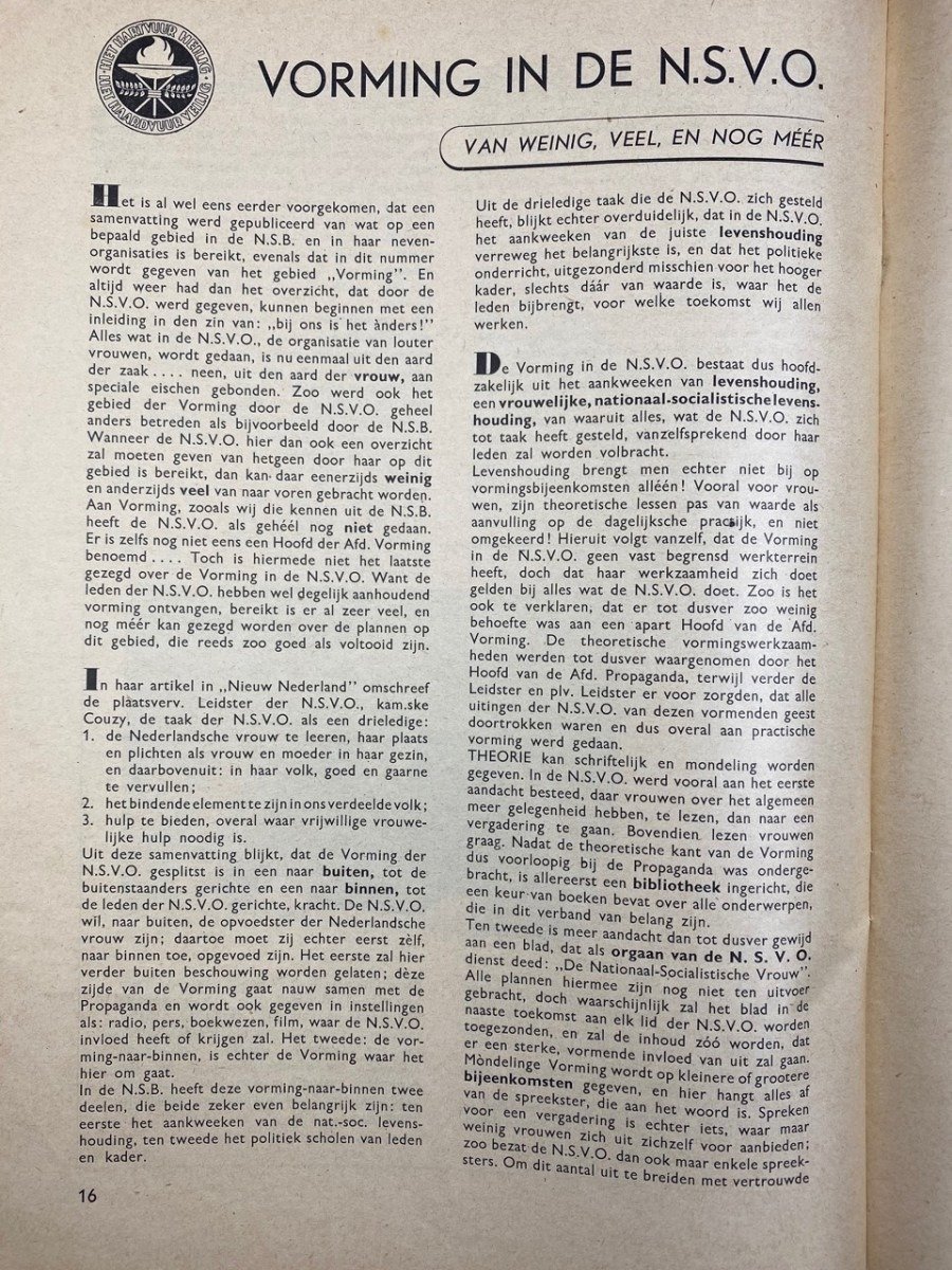 Original WWII Belgian collaboration magazine 'Belgian workers in Germany' — image 15