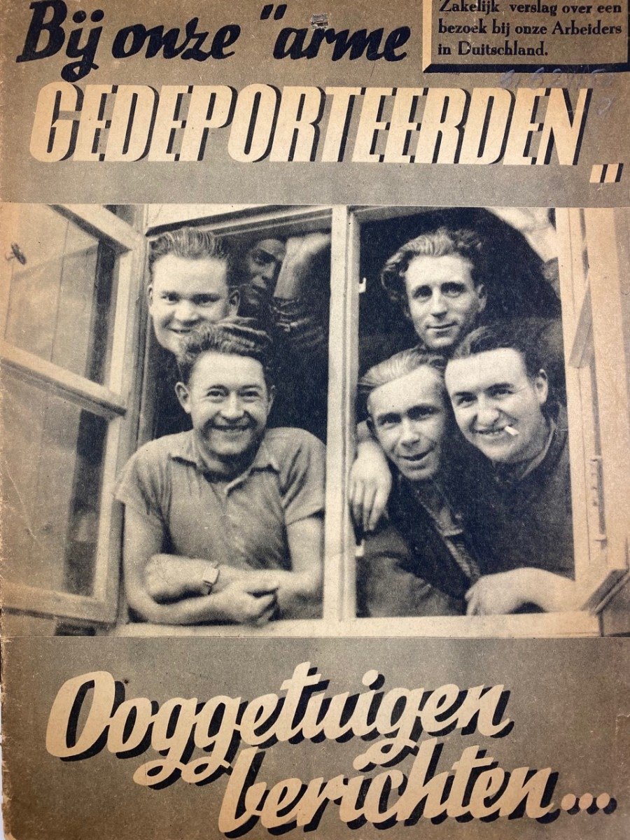 Original WWII Belgian collaboration magazine 'Belgian workers in Germany' — image 2