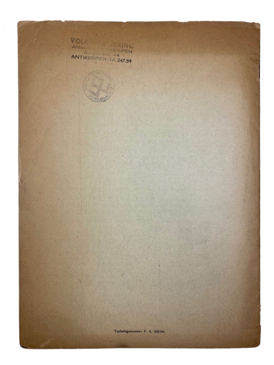 Original WWII Belgian collaboration magazine 'Belgian workers in Germany' — image 20