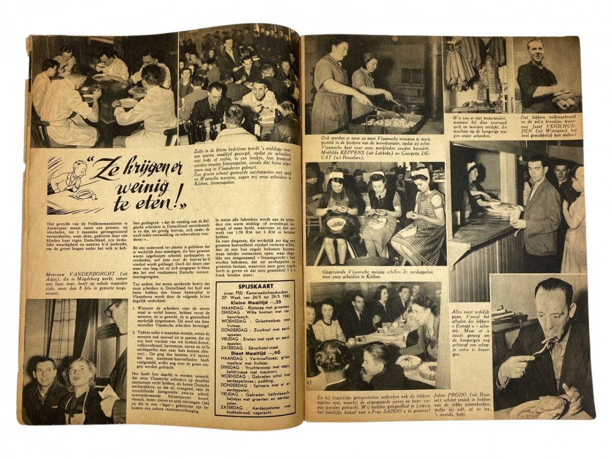 Original WWII Belgian collaboration magazine 'Belgian workers in Germany' — image 5