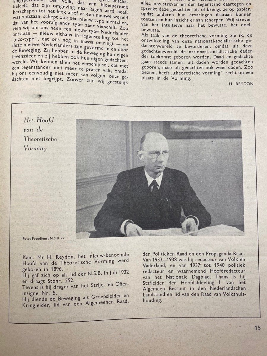 Original WWII Belgian collaboration magazine 'Belgian workers in Germany' — image 7