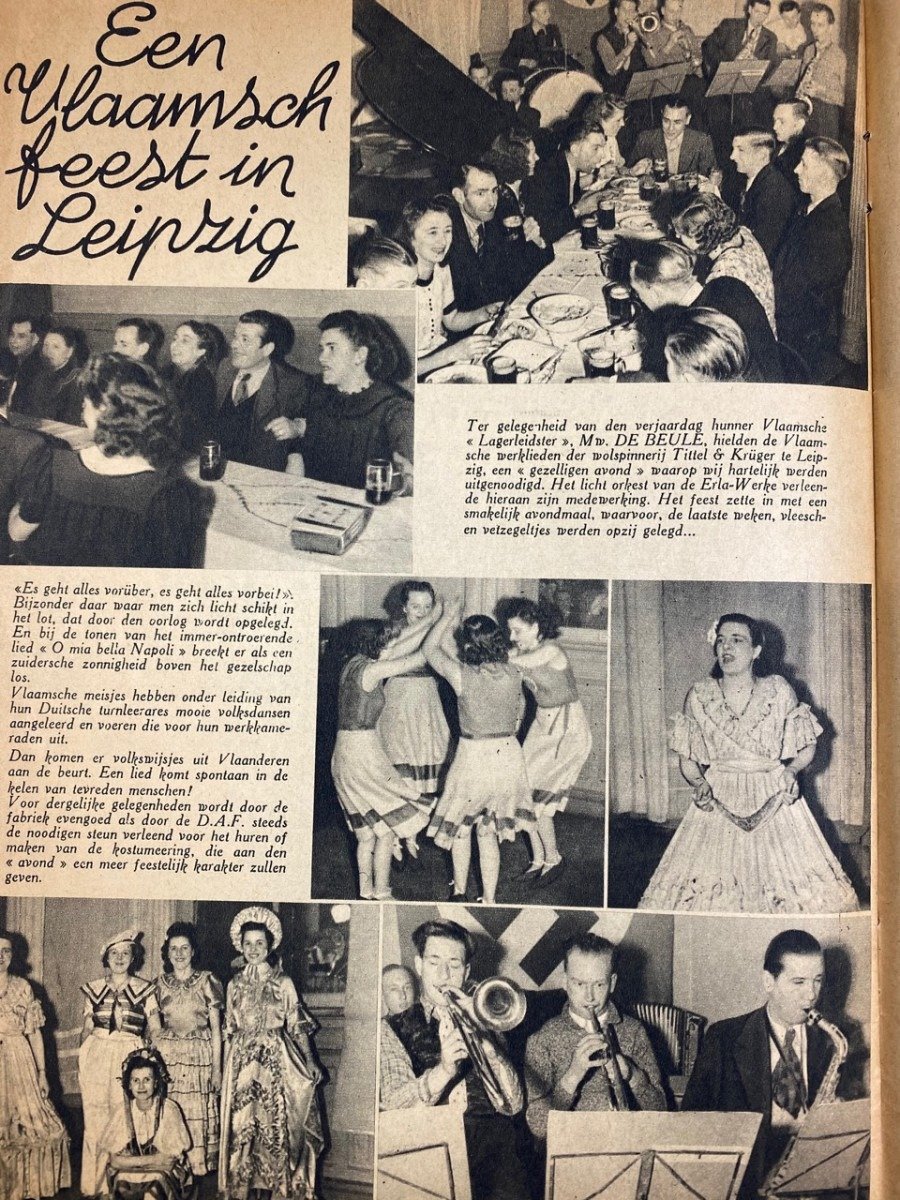 Original WWII Belgian collaboration magazine 'Belgian workers in Germany' — image 8