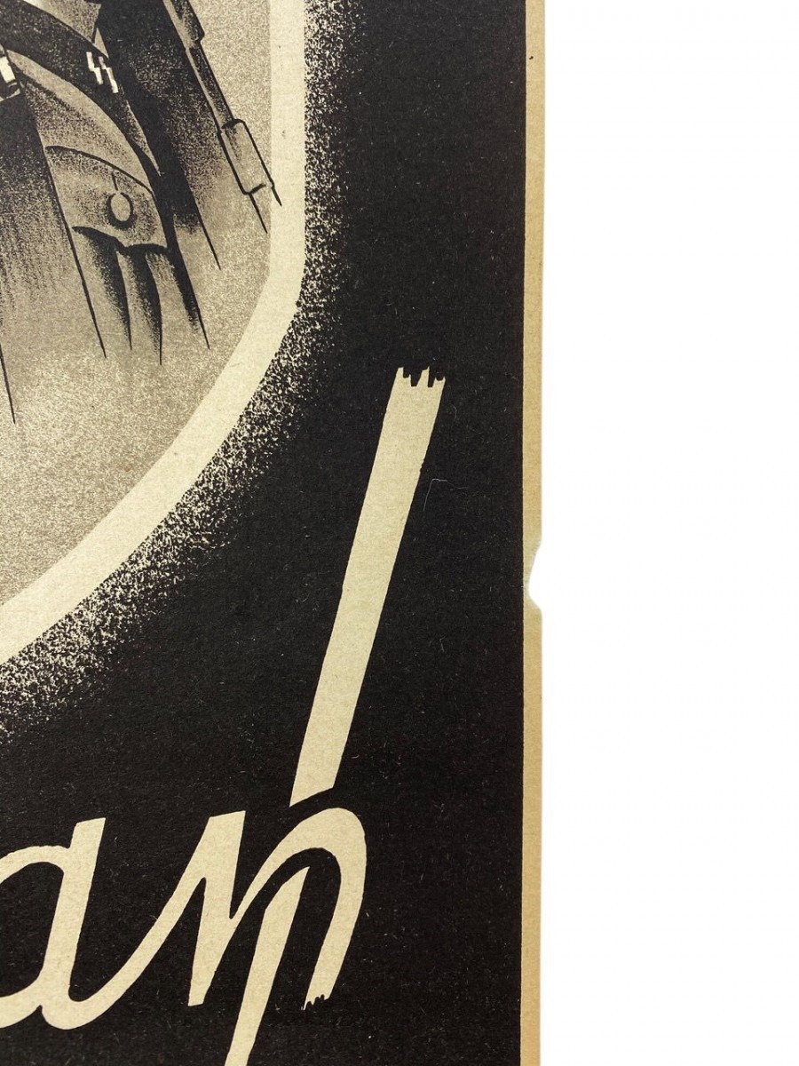 Original WWII Flemish SS Stormbrigade 'Langemarck' volunteer poster — image 7
