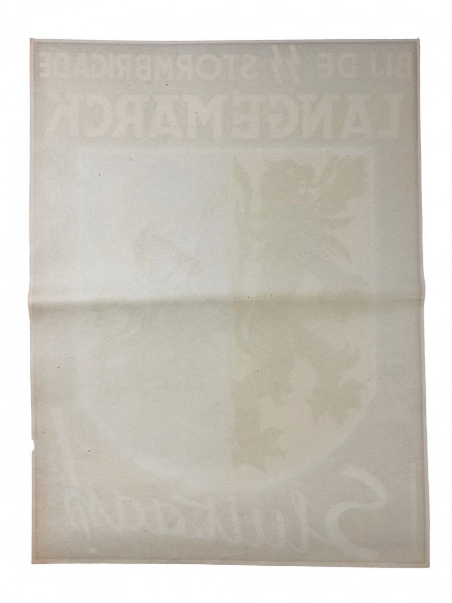 Original WWII Flemish SS Stormbrigade 'Langemarck' volunteer poster — image 8