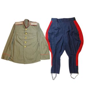 Original WWII Russian Major-General medical department uniform set