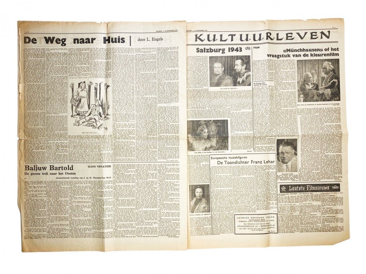 Original WWII Belgian collaboration newspaper 'Balming' — image 7