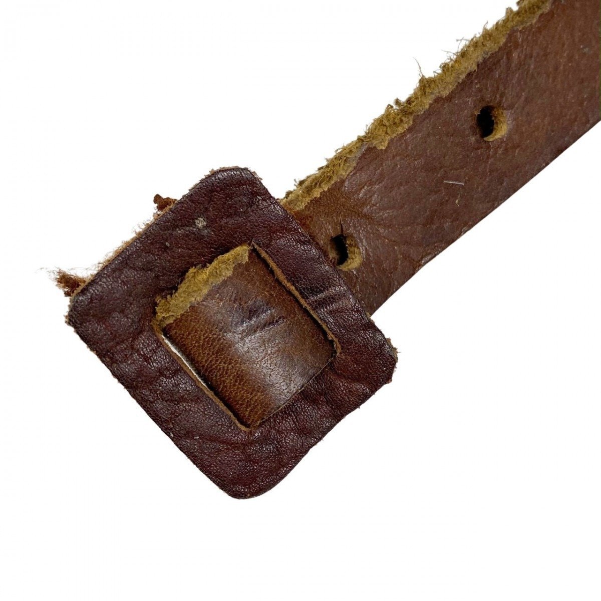 Original WWII Russian PPSH-41 leather sling — image 2