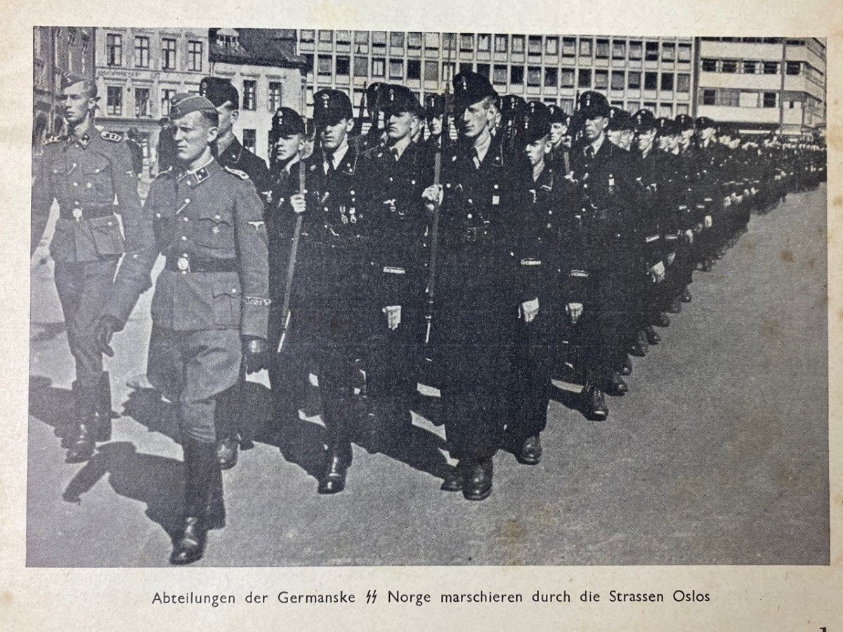 Original WWII Norwegian collaboration magazine – Nordlandir — image 6