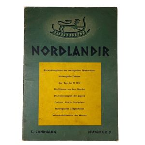 Original WWII Norwegian collaboration magazine – Nordlandir