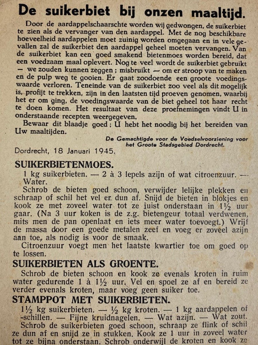Original WWII Dutch leaflets Dordrecht — image 4