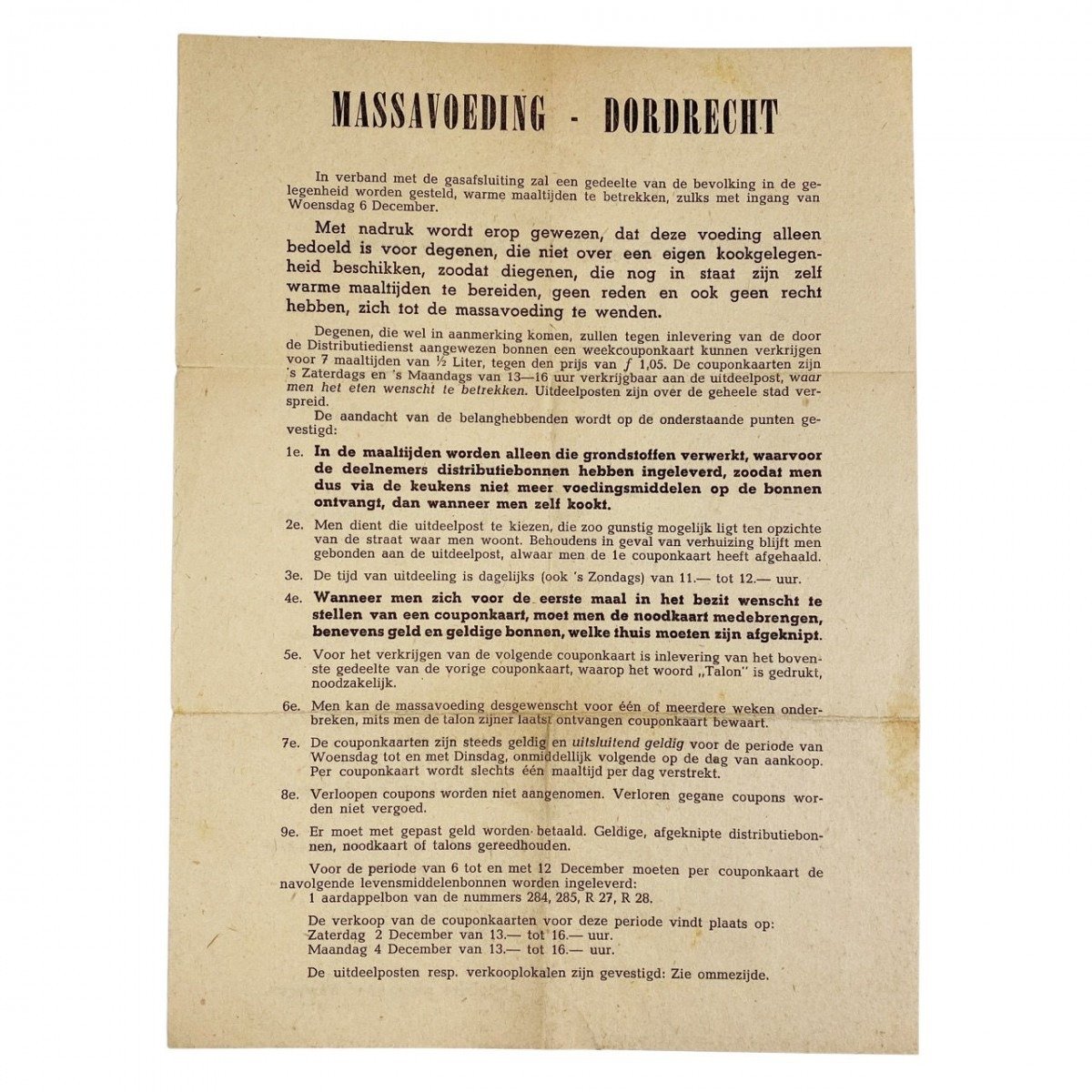 Original WWII Dutch leaflets Dordrecht — image 7
