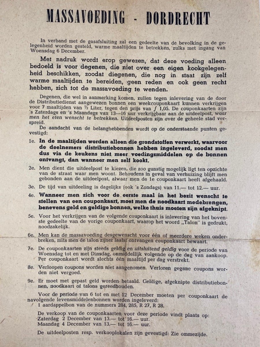 Original WWII Dutch leaflets Dordrecht — image 8