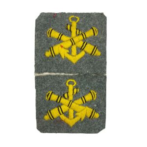 Original Pré 1940 Dutch 'Pontonniers' collar tabs