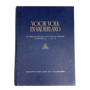 Original WWII Dutch NSB book – Voor Volk en Vaderland
