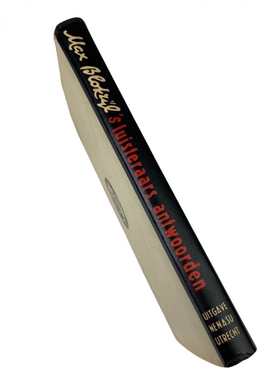 Original WWII Dutch collaboration book – Max Blokzijl's luisteraars antwoorden — image 8