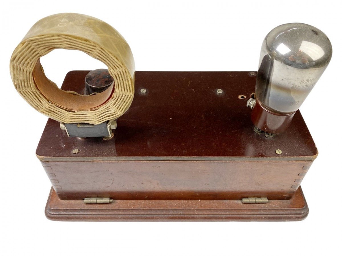 Original WWII Dutch resistance self made radio receiver — image 6