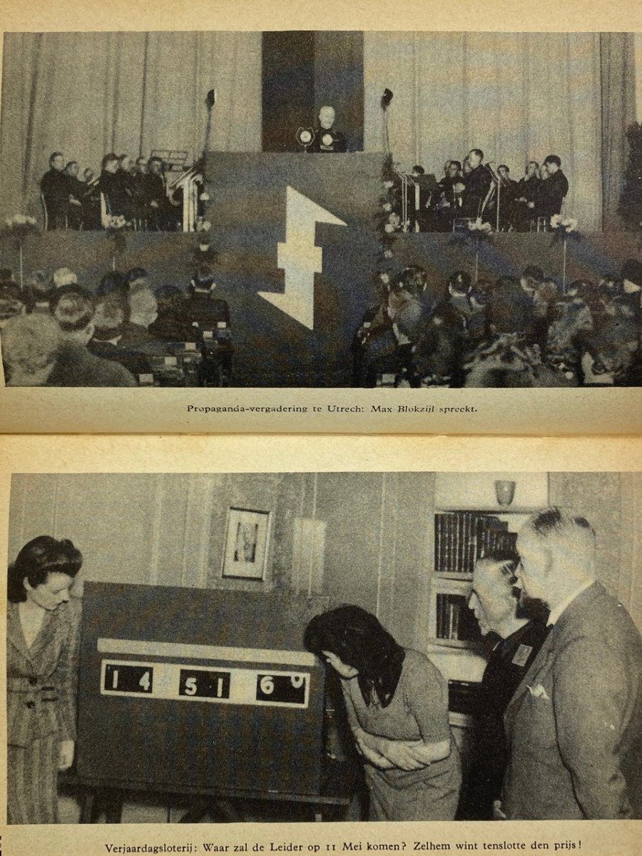 Original WWII Dutch NSB 'Almanak' 1943 — image 11