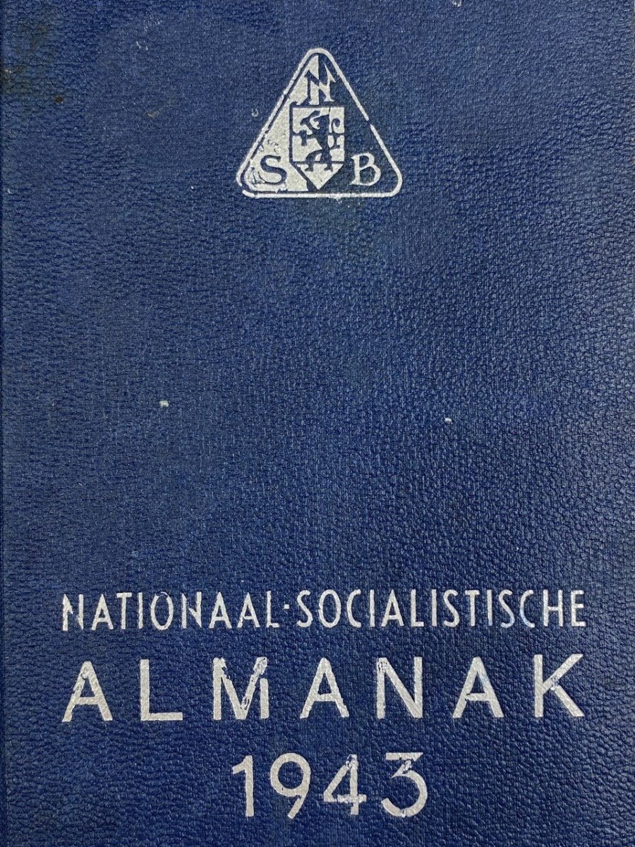 Original WWII Dutch NSB 'Almanak' 1943 — image 2