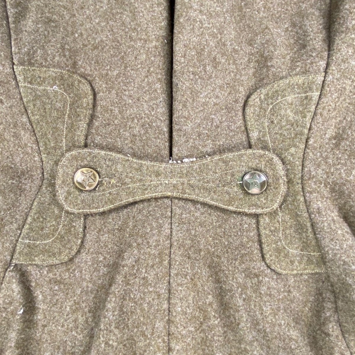 Original WWII Russian Airforce overcoat – Lend-Lease cloth — image 10