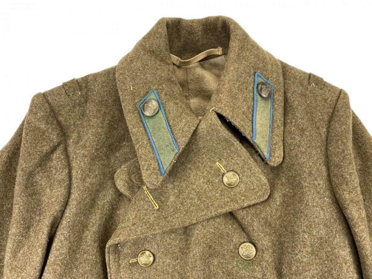 Original WWII Russian Airforce overcoat – Lend-Lease cloth — image 2