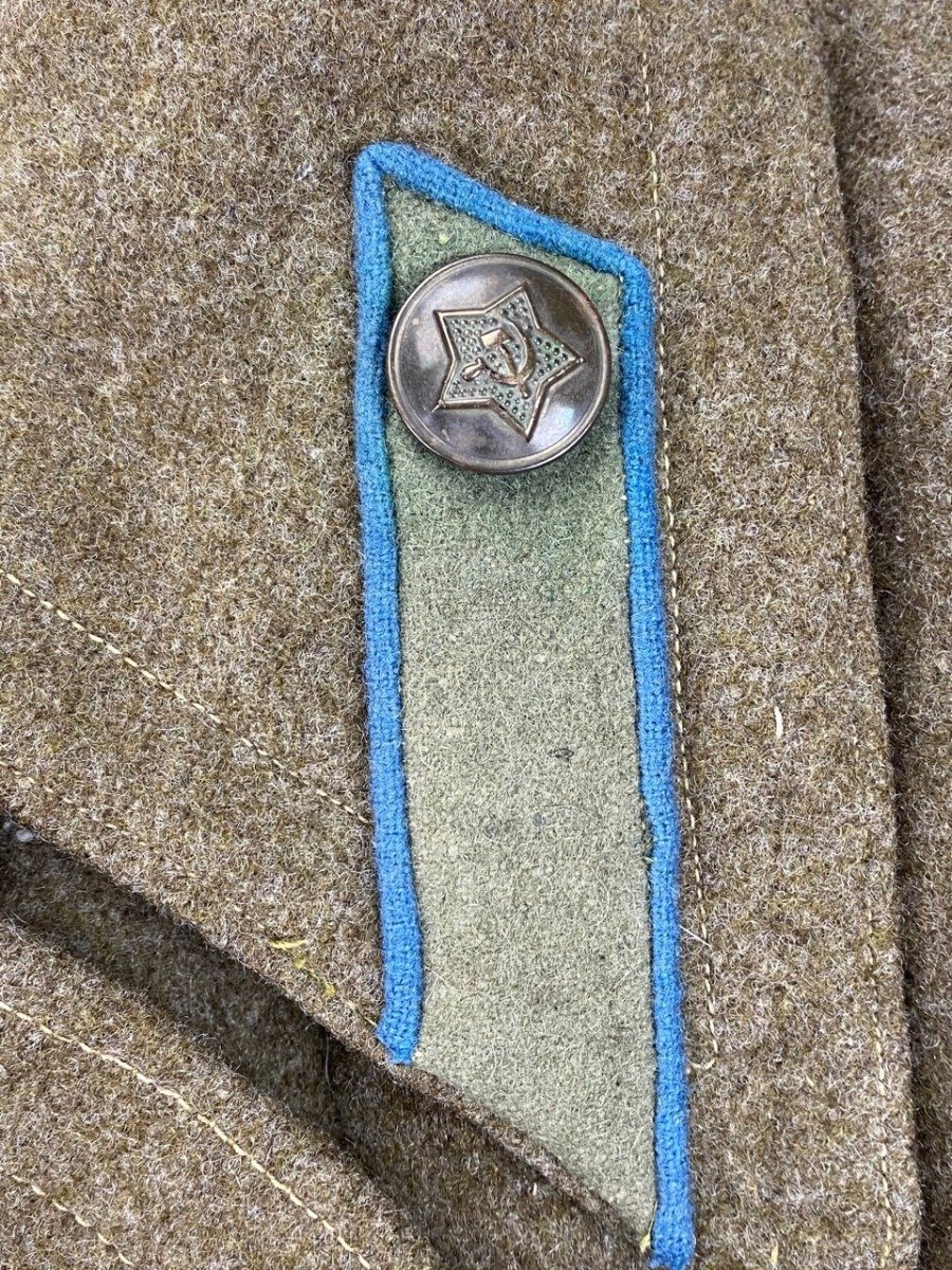Original WWII Russian Airforce overcoat – Lend-Lease cloth — image 4