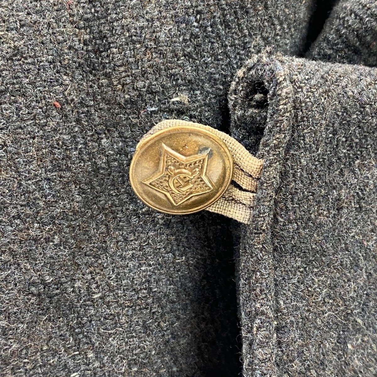 Original WWII Russian M19 NKVD Budenovka — image 3