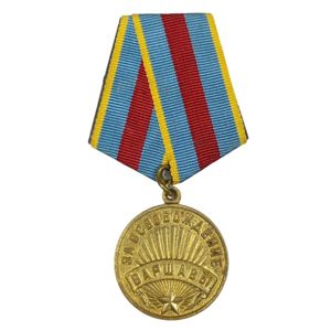 Original WWII Russian 'For the Liberation of Warsaw' medal