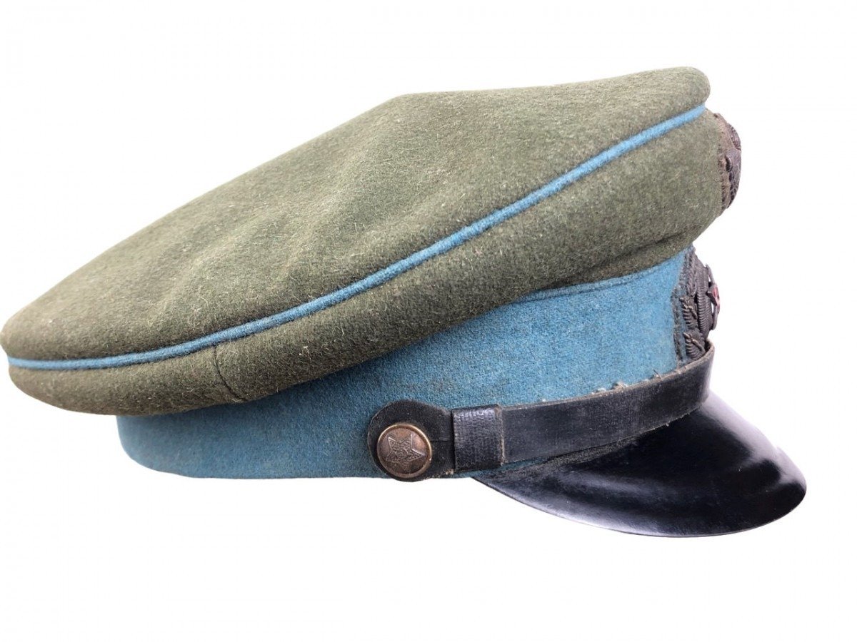 Original WWII Russian Airforce officers visor cap — image 4