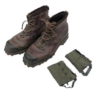 Original WWII Italian army officer shoes