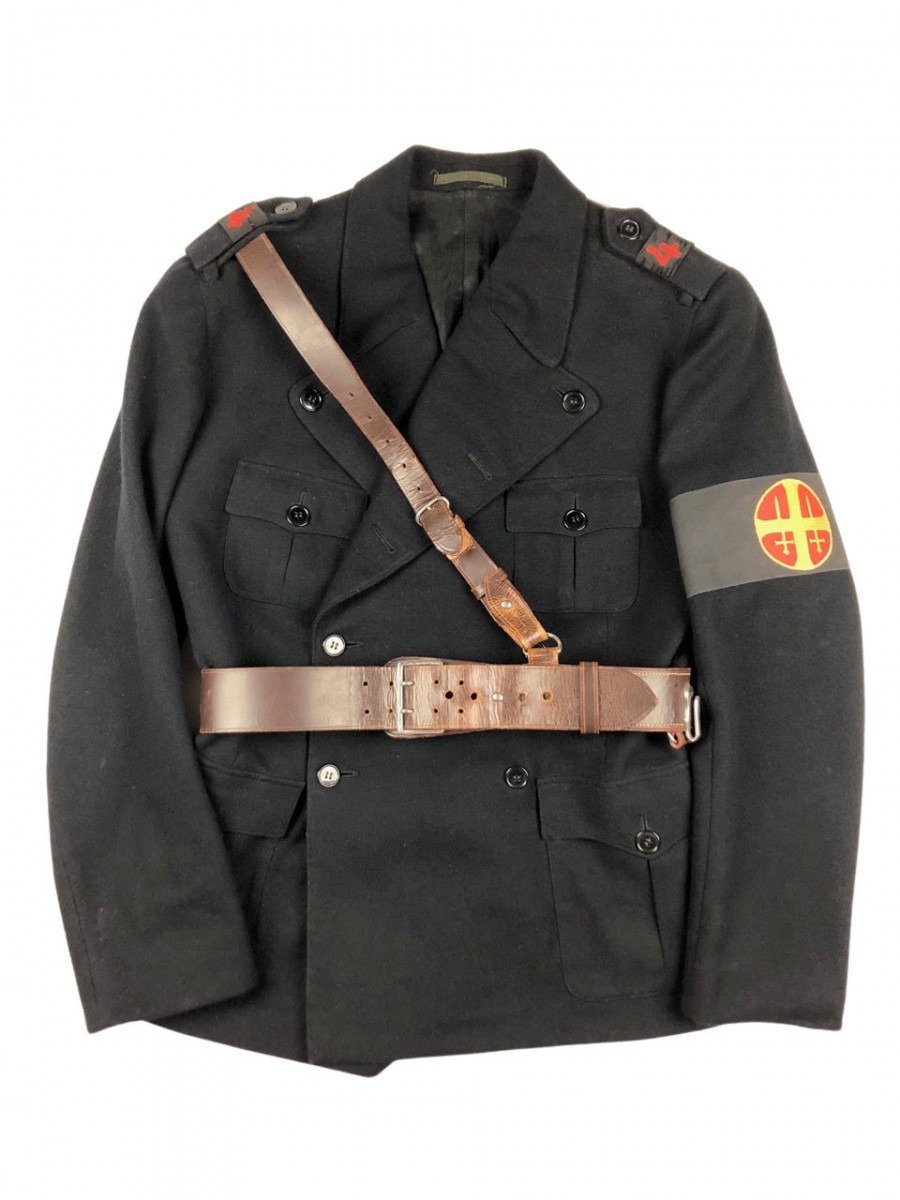Original WWII Norwegian N.S. Nasjonal Samling 'Rikshird' uniform — image 2