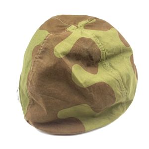 Original WWII Russian Amoeba camouflage helmet cover
