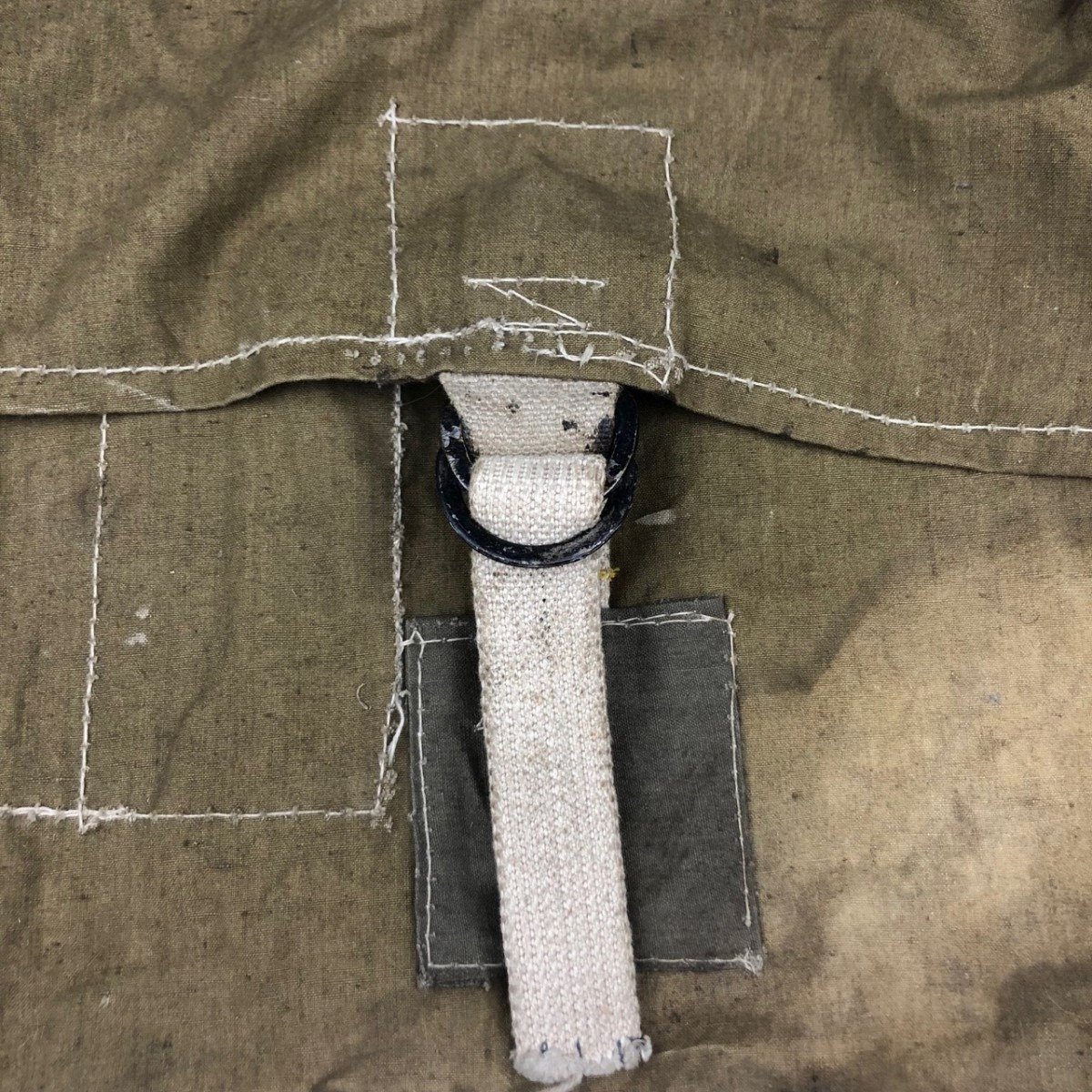 Original WWII Russian combat engineers bag with strap — image 2