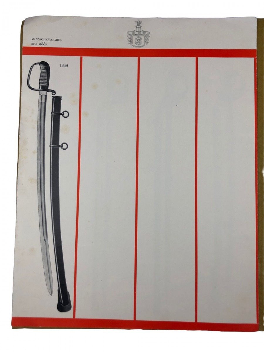 Original 1930s Estonian Carl Eickhorn – Solingen saber advertising booklet — image 7