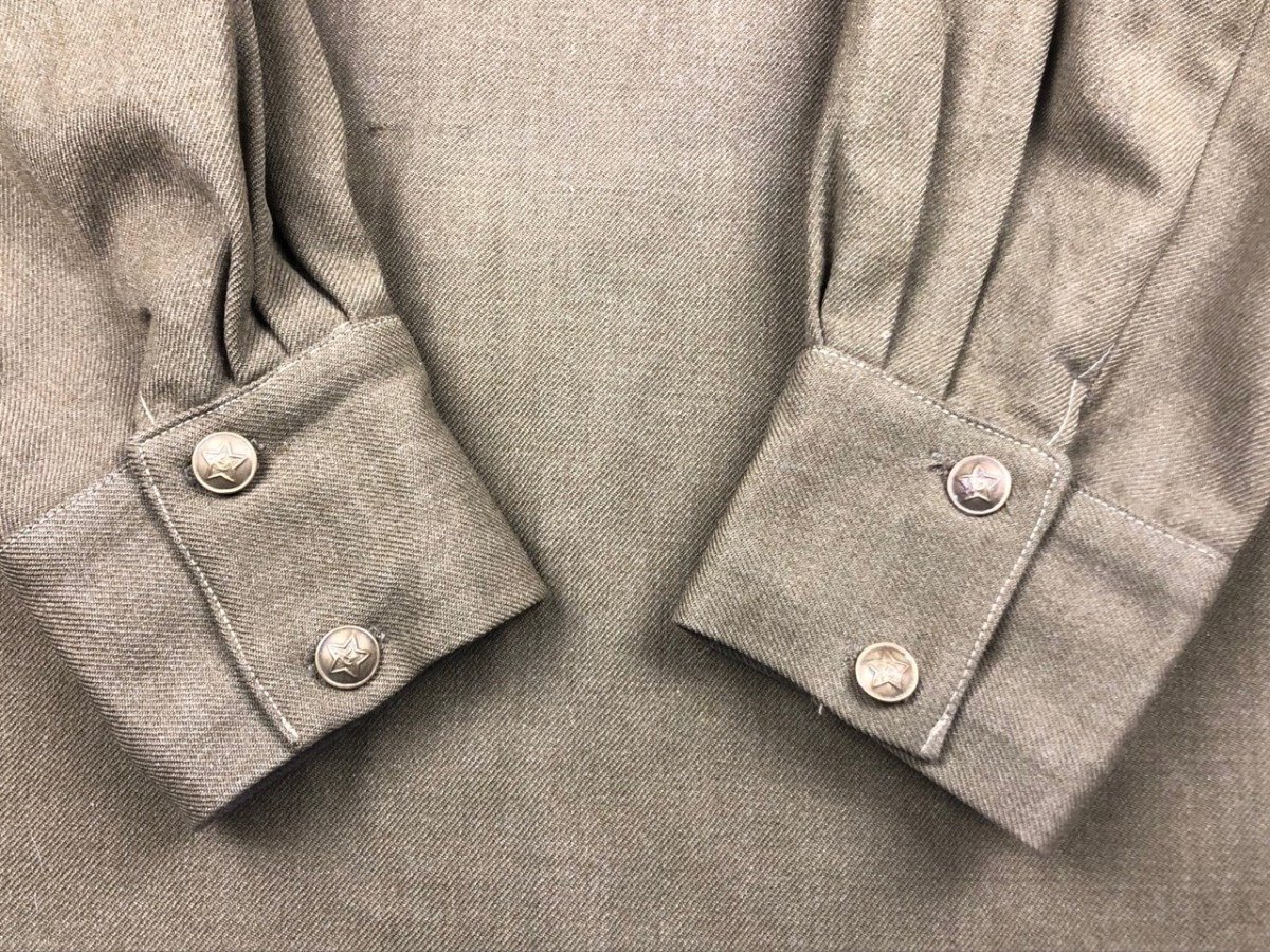 Original WWII Russian M43 Gymnasterka Lend-Lease cloth — image 3