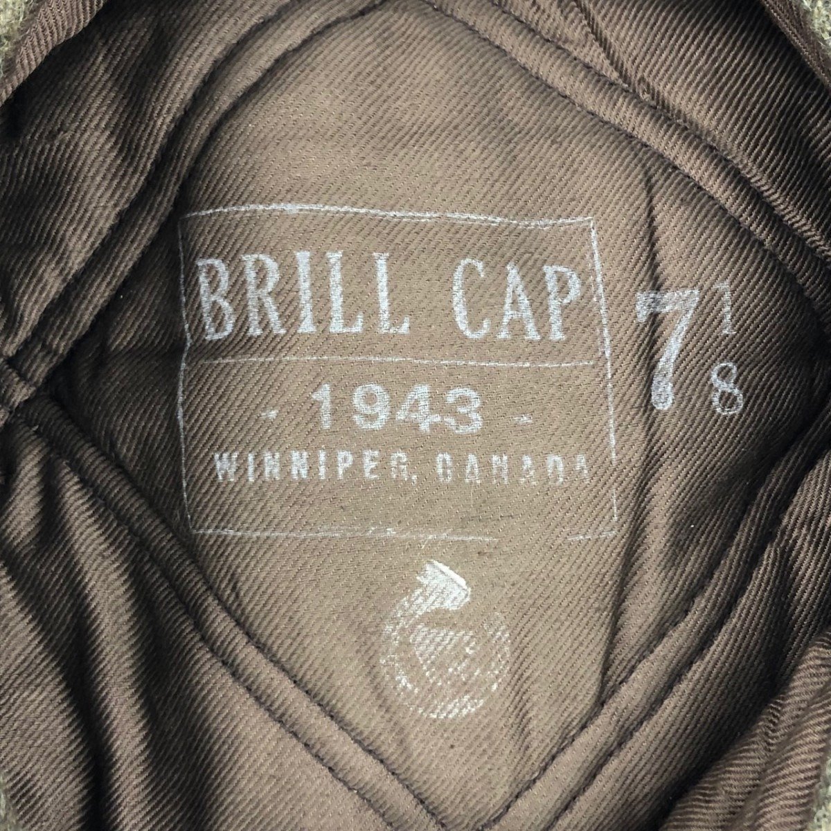 Original WWII Canadian Brill-Cap beret 1943 — image 3