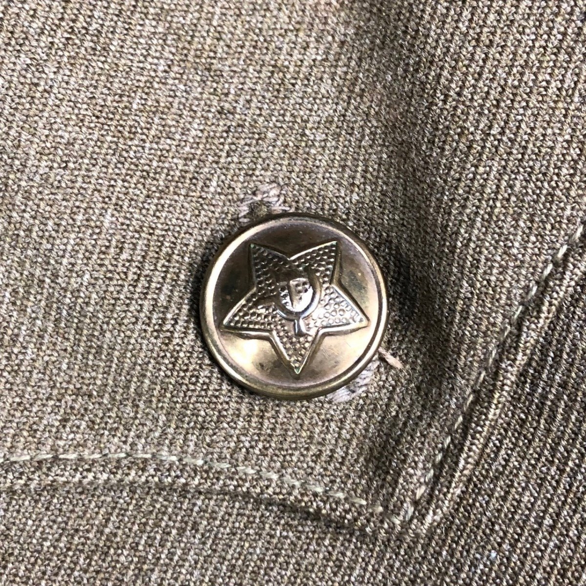 Original WWII Russian M43 Gymnasterka (Lend Lease) with photo of owner — image 10