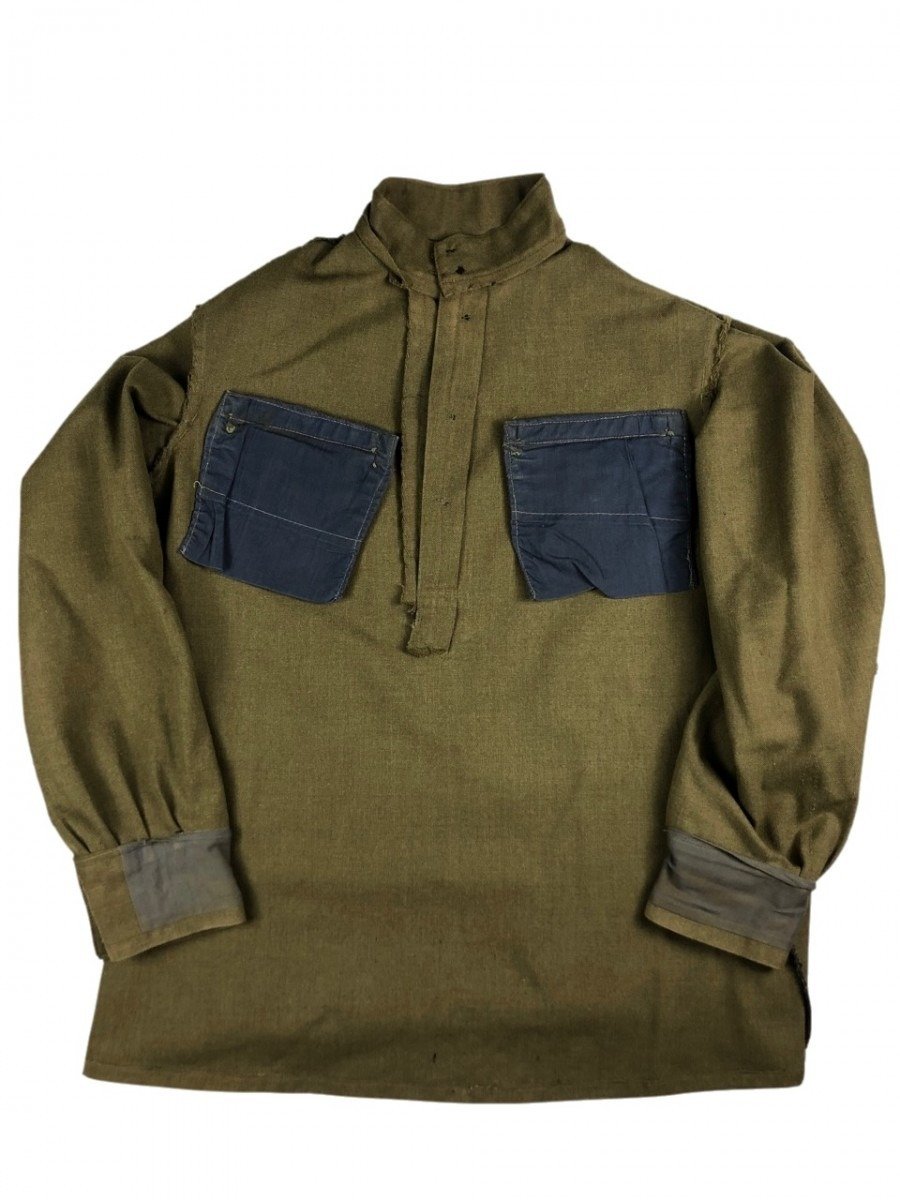 Original WWII Russian M43 Gymnasterka (Lend Lease) with photo of owner — image 13