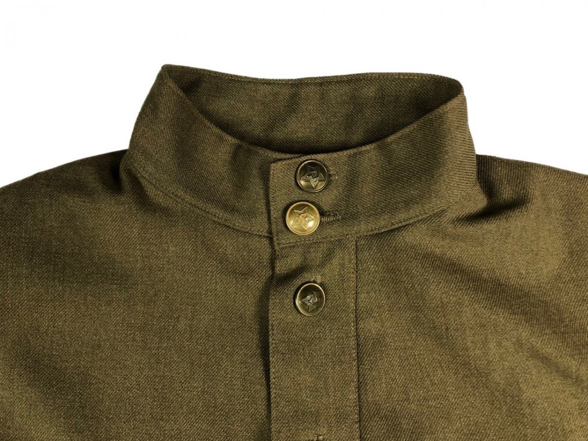 Original WWII Russian M43 Gymnasterka (Lend Lease) with photo of owner — image 6