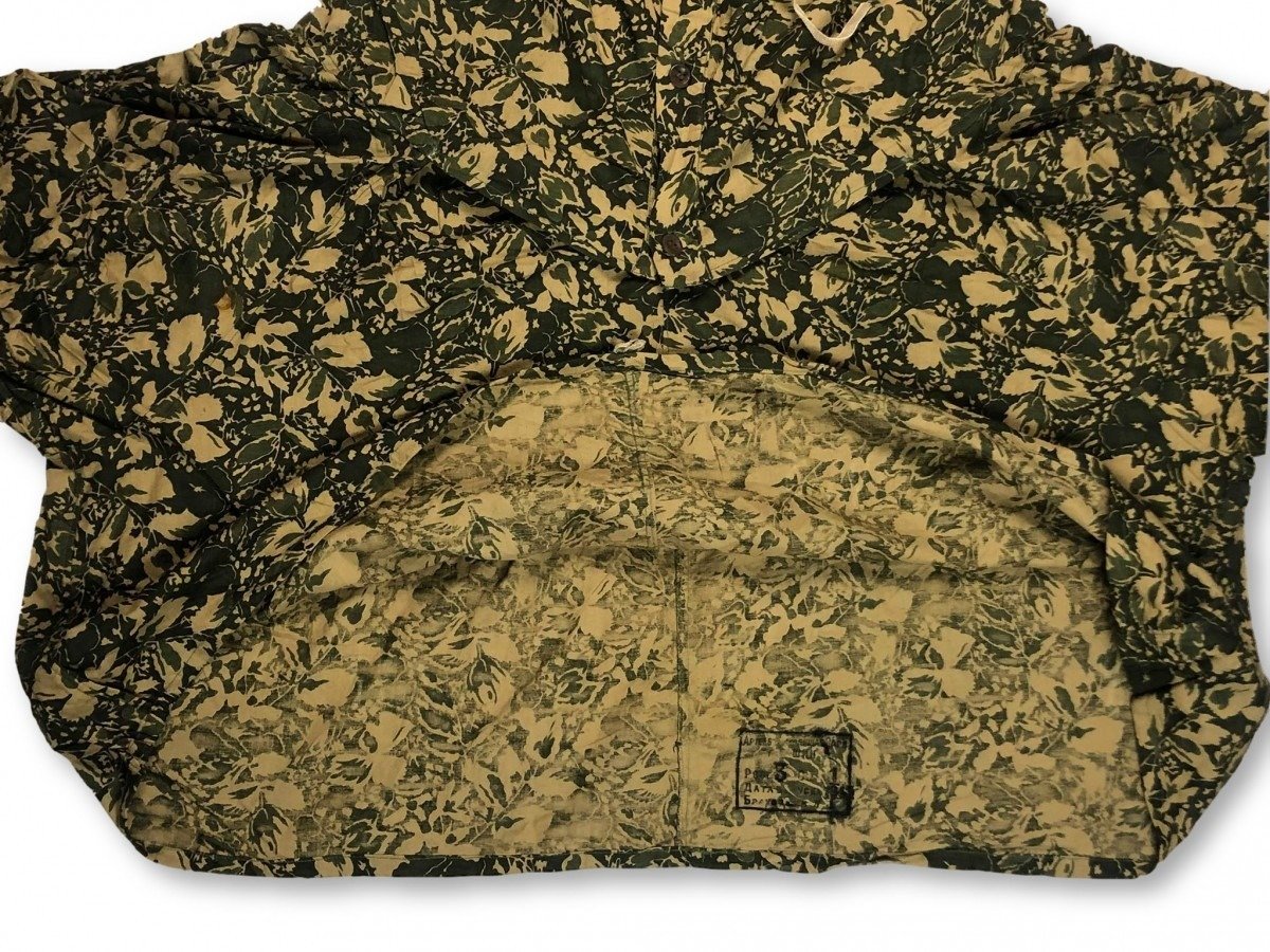 Original WWII Russian MKK leaf camouflage smock with trousers 1943 — image 11