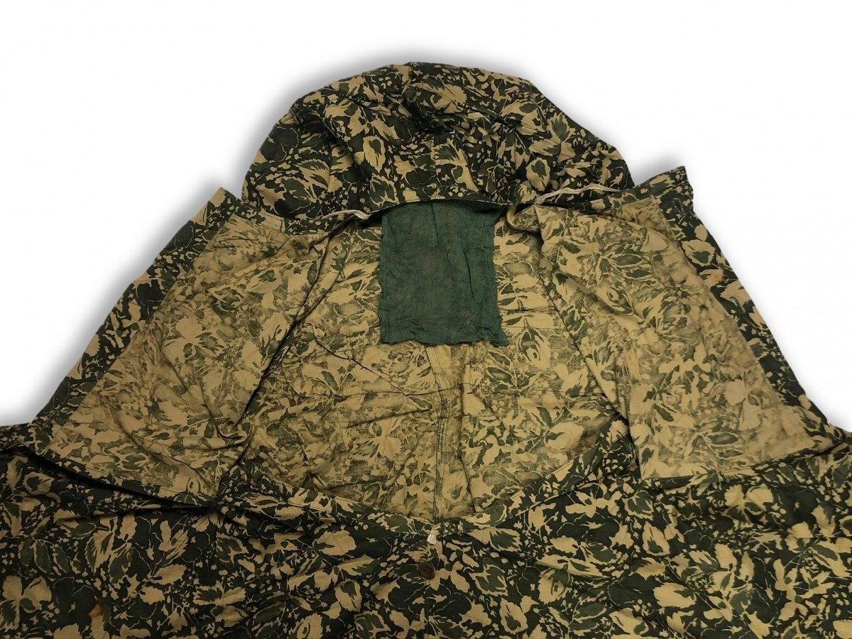 Original WWII Russian MKK leaf camouflage smock with trousers 1943 — image 4