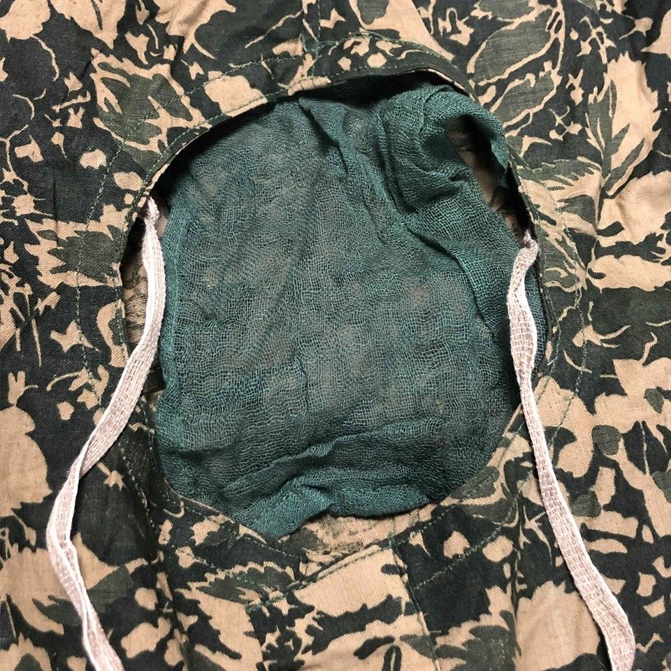 Original WWII Russian MKK leaf camouflage smock with trousers 1943 — image 6