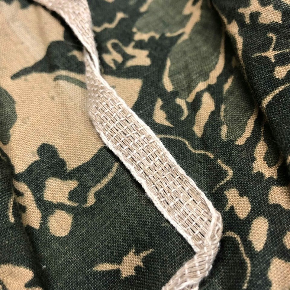 Original WWII Russian MKK leaf camouflage smock with trousers 1943 — image 7