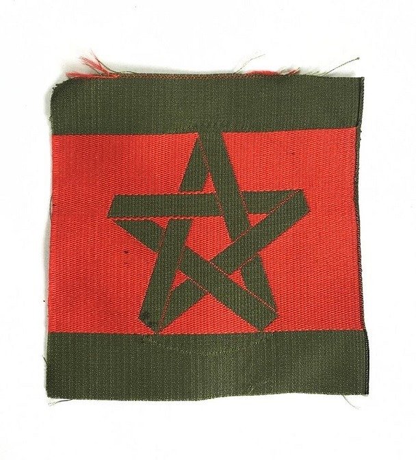 Origineel WWII Japans civiel legerpersoneel embleem — image 2