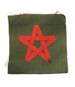 Origineel WWII Japans civiel legerpersoneel embleem